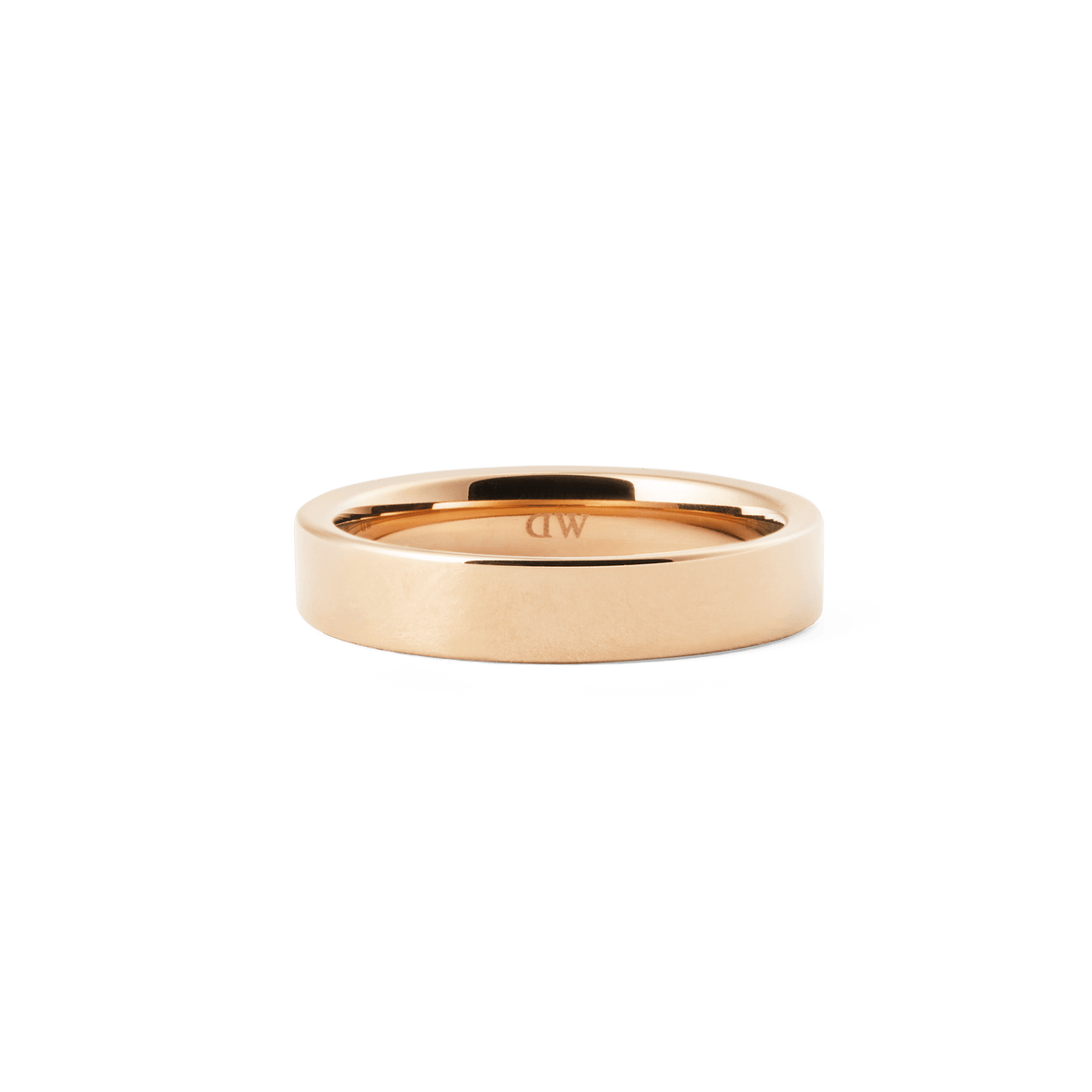 Line Ring Polished Rose Gold 4.5mm